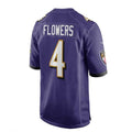 Custom #4 Purple 2023 BAL Football Shirt Top