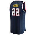 Custom #22 Navy 2021 DEN Basketball Shirt Top