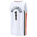 Custom #1 White 2021 NOP Basketball Shirt Top