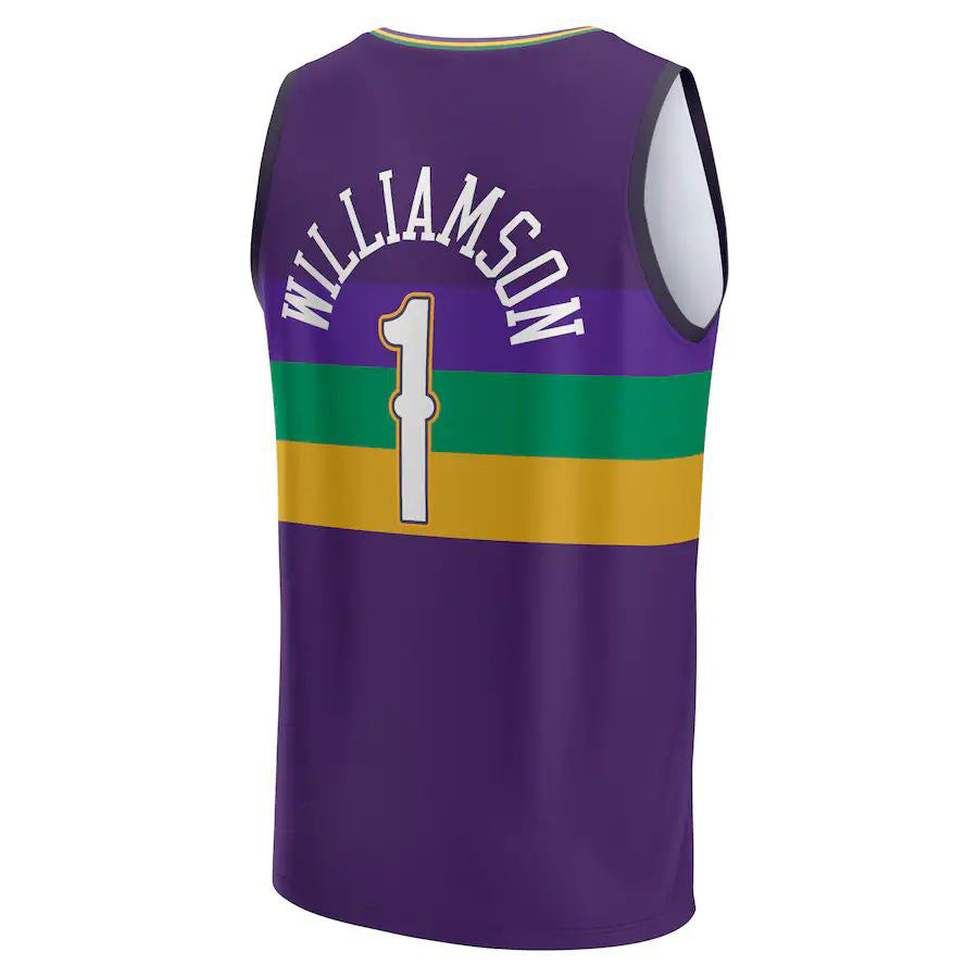 Custom #1 Purple 2022 NOP Basketball Shirt Top