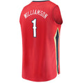 Custom #1 Red NOP Basketball Shirt Top