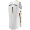 Custom #1 White NOP Basketball Shirt Top