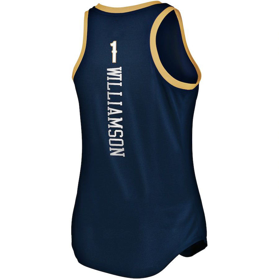 Custom #1 Navy 2019 NOP Basketball Shirt Top