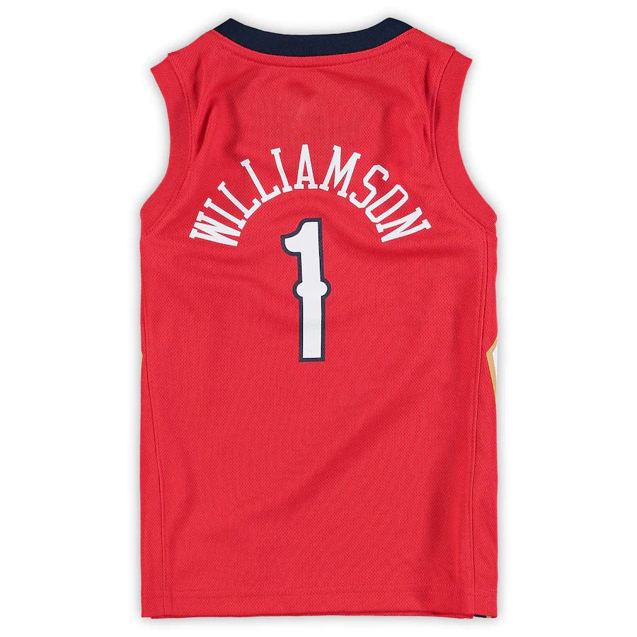 Custom #1 Red 2020 NOP Basketball Shirt Top