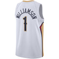 Custom #1 White 2019 NOP Basketball Shirt Top