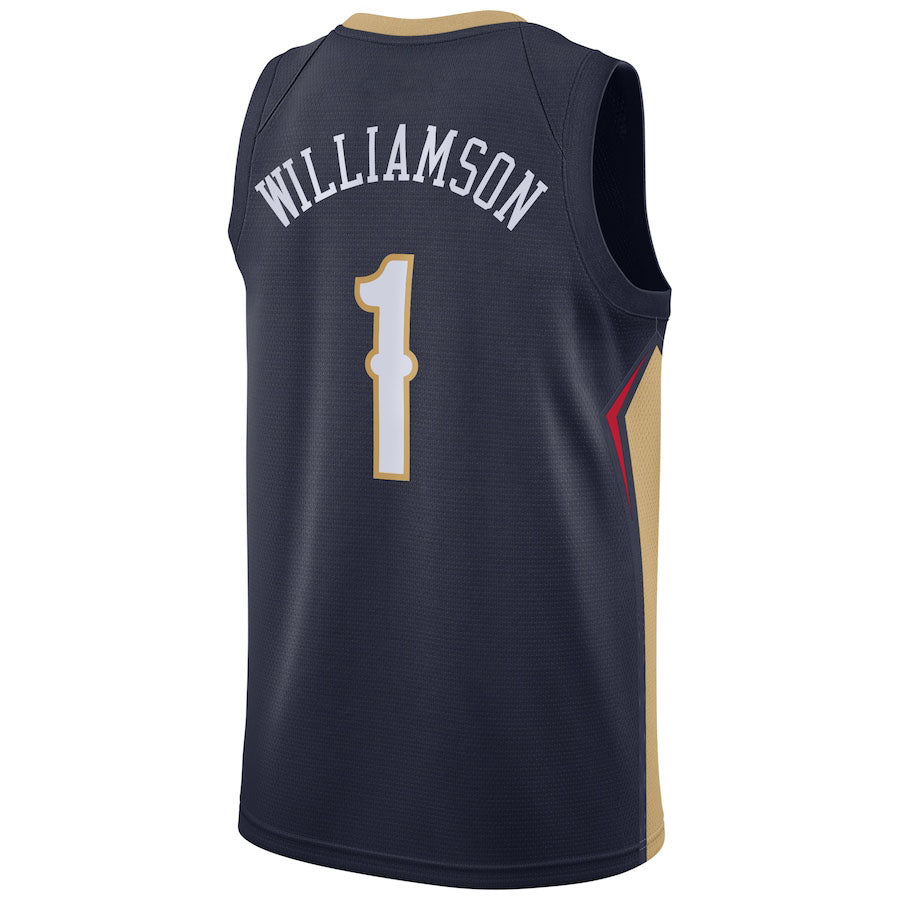 Custom #1 Navy 2019 NOP Basketball Shirt Top