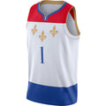 Custom #1 White 2020 NOP Basketball Shirt Top