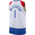 Custom #1 White 2020 NOP Basketball Shirt Top