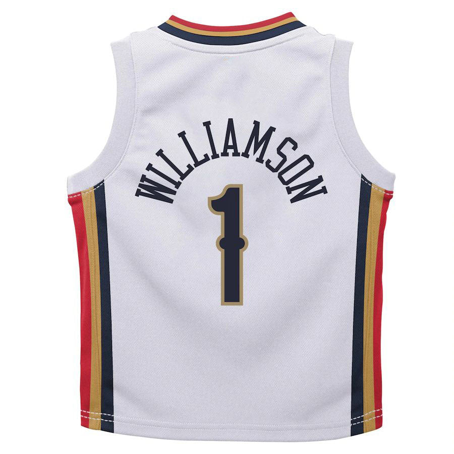 Custom #1 White 2021 NOP Basketball Shirt Top