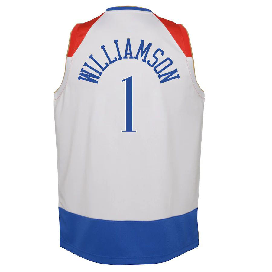 Custom #1 White 2020 NOP Basketball Shirt Top