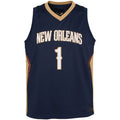 Custom #1 Navy NOP Basketball Shirt Top