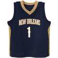Custom #1 Navy NOP Basketball Shirt Top