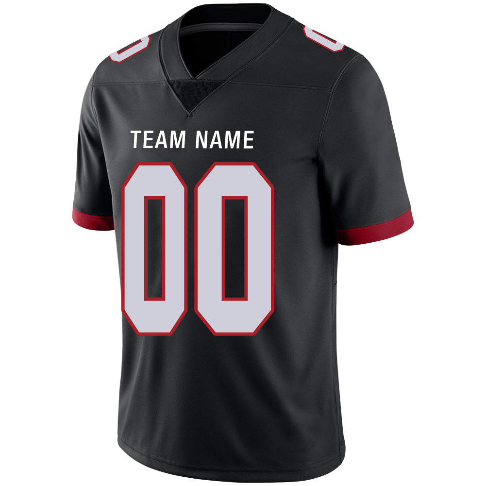 Custom Black Football Shirt Top