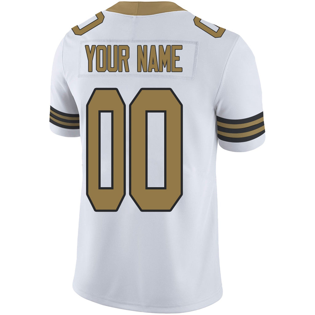 Custom Black NO Football Shirt Top