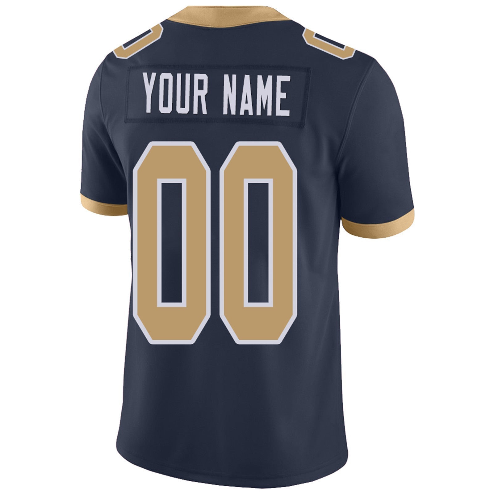 Custom Navy LAC Football Shirt Top
