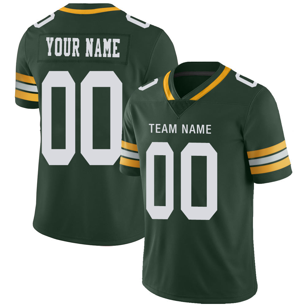 Custom Green GB Football Shirt Top