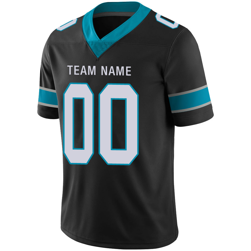 Custom Black Football Shirt Top