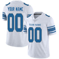 Custom White DET Football Shirt Top