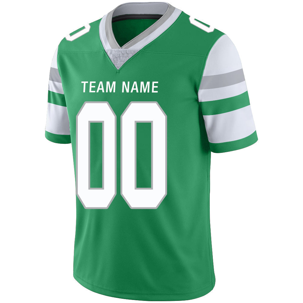 Custom Green NYJ Football Shirt Top
