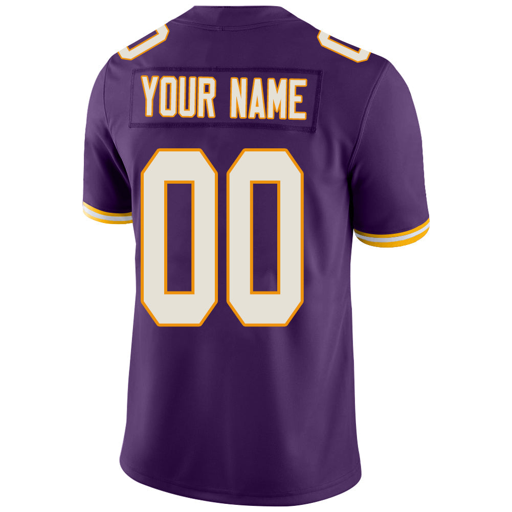 Custom Purple MIN Football Shirt Top