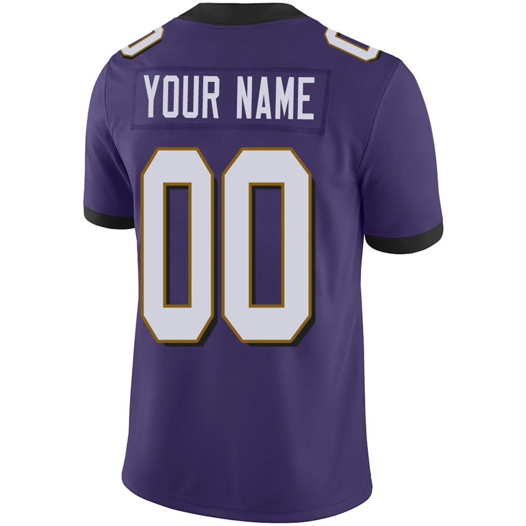Custom Purple BAL Football Shirt Top