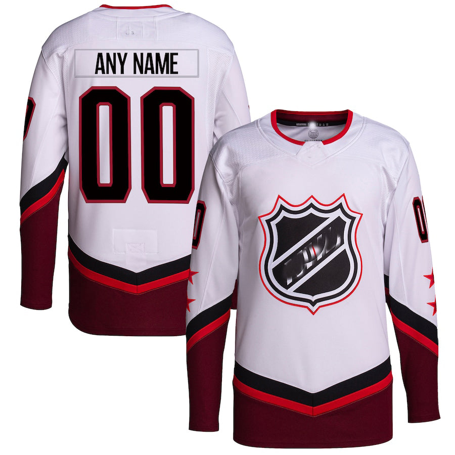 Custom White 2022 PHI Hockey Shirt Top