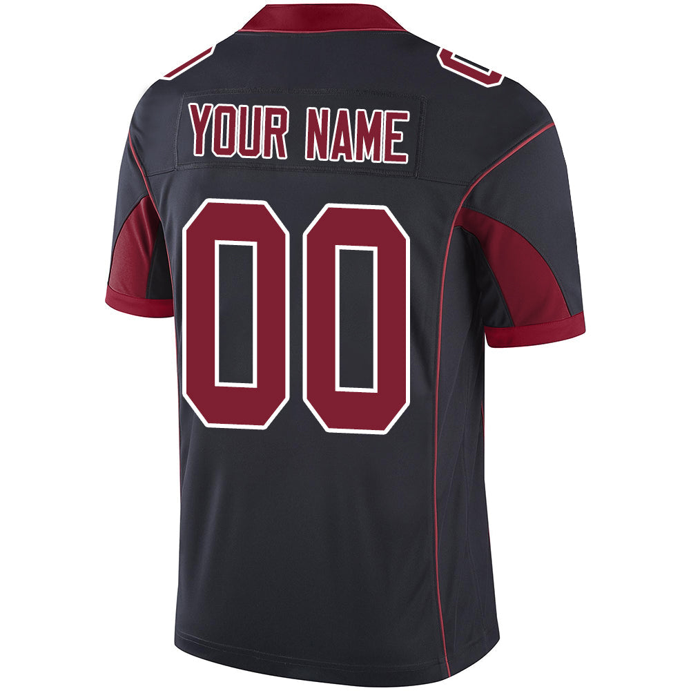 Custom Black Football Shirt Top