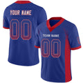 Custom Blue BUF Football Shirt Top
