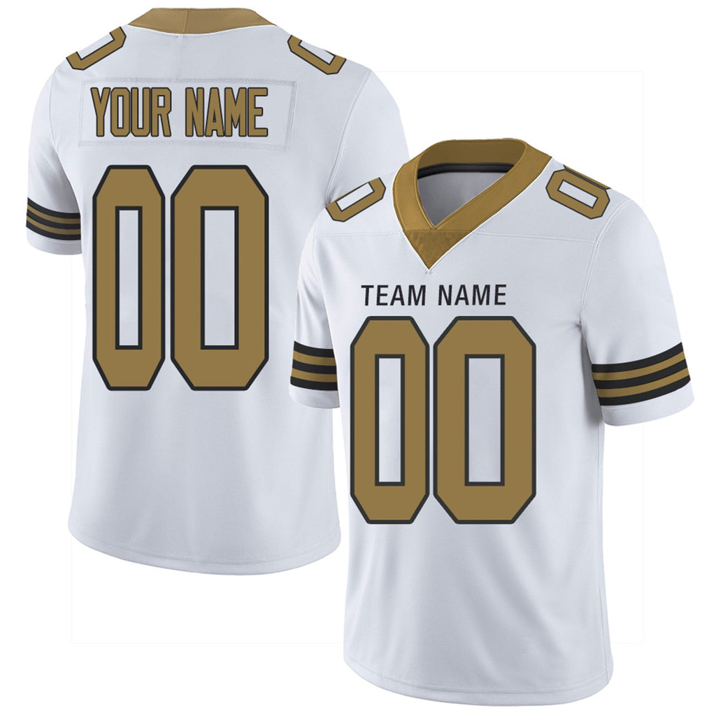 Custom Black NO Football Shirt Top