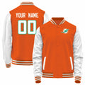 Custom White MIA Football Shirt Top