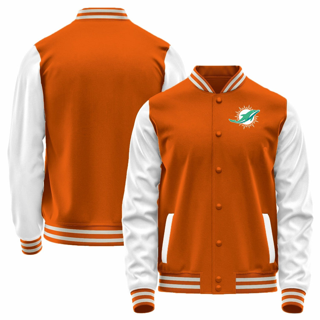 Custom White MIA Football Shirt Top