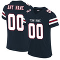Custom Navy Football Shirt Top