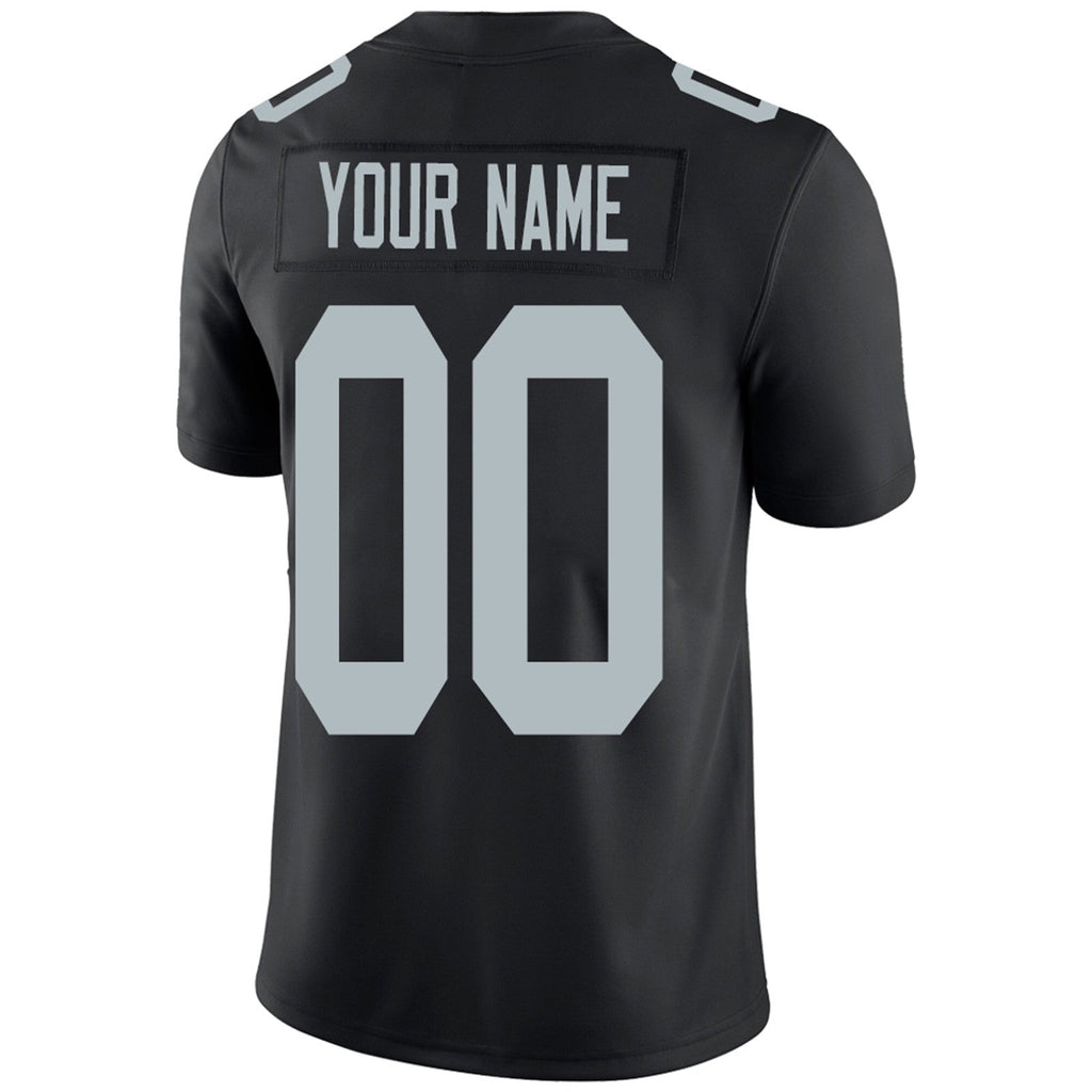 Custom Black LV Football Shirt Top