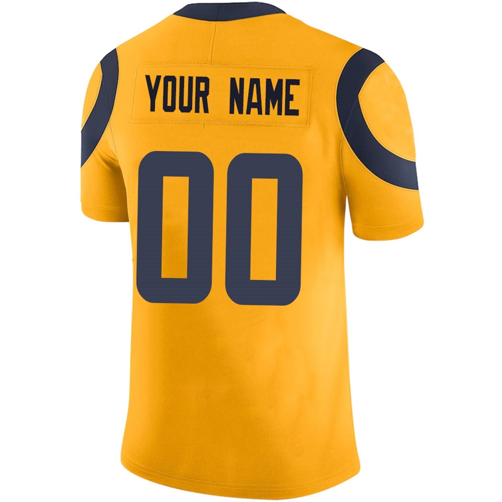 Custom Navy LAR Football Shirt Top