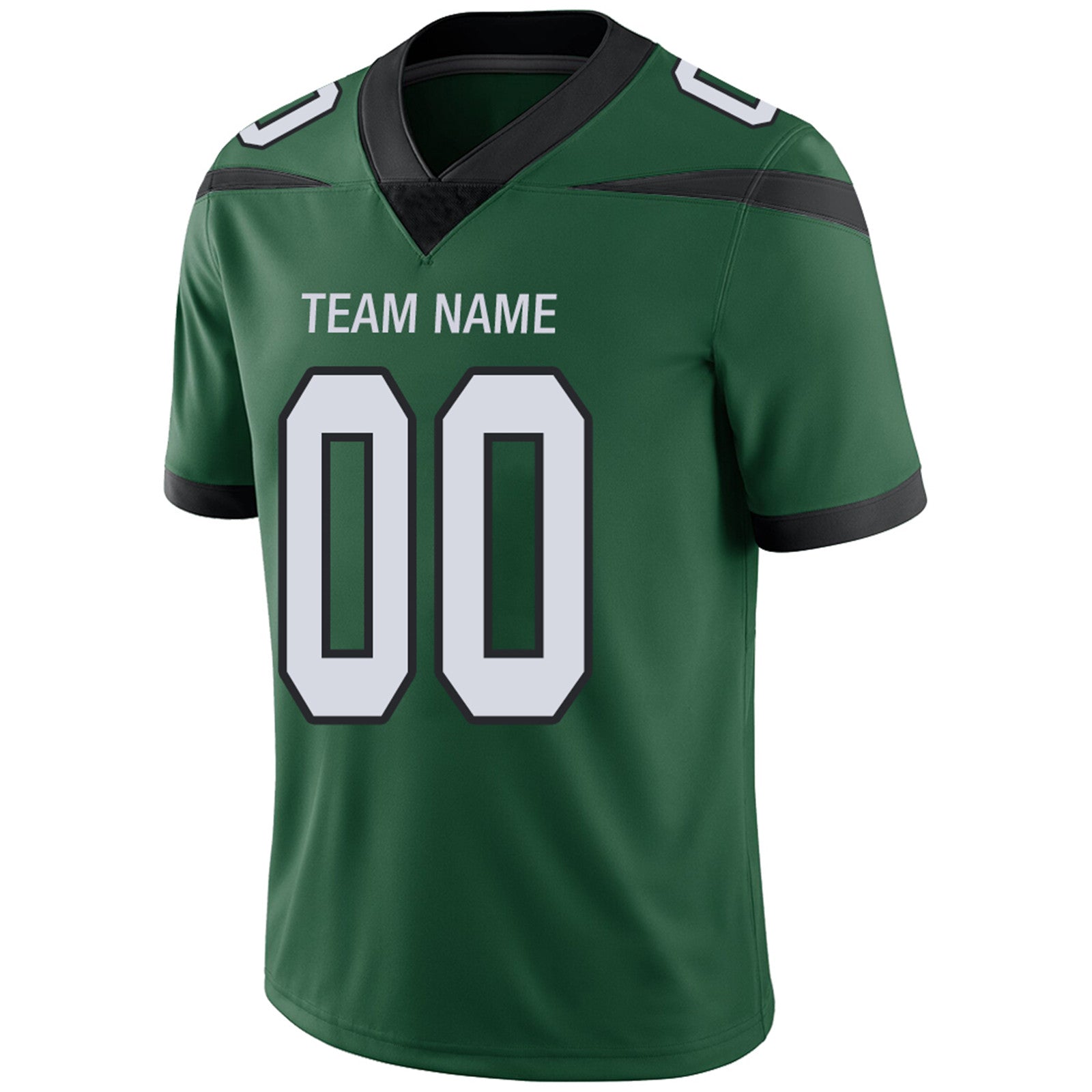 Custom Green NYJ Football Shirt Top
