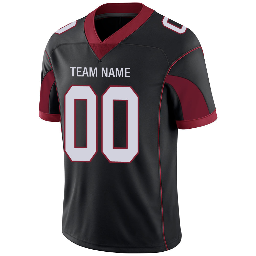 Custom Black Football Shirt Top