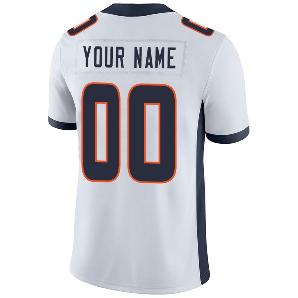 Custom Orange DEN Football Shirt Top