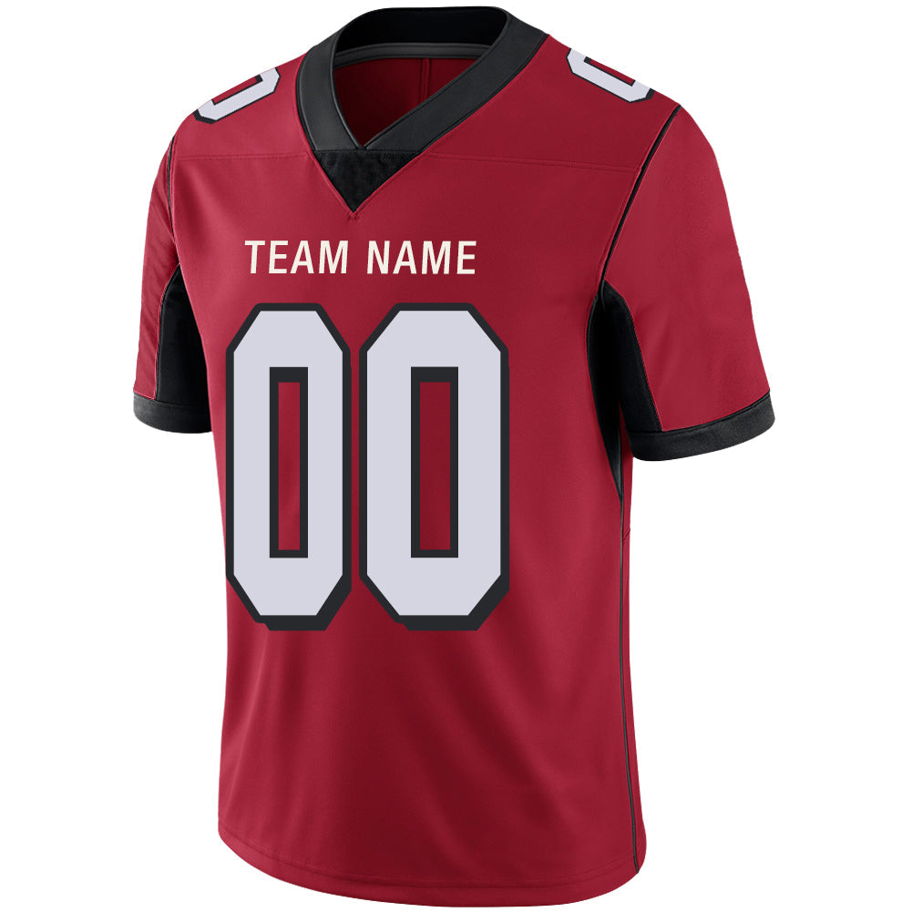 Custom Red Football Shirt Top