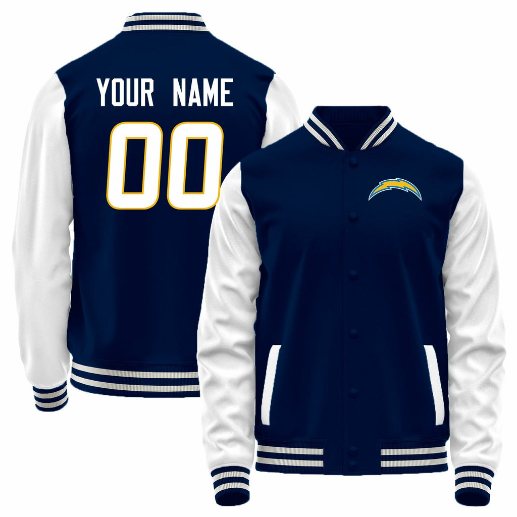 Custom White LAC Football Shirt Top