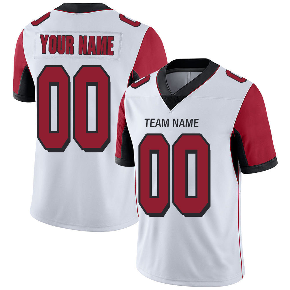 Custom White Football Shirt Top
