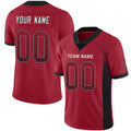 Custom Red Football Shirt Top