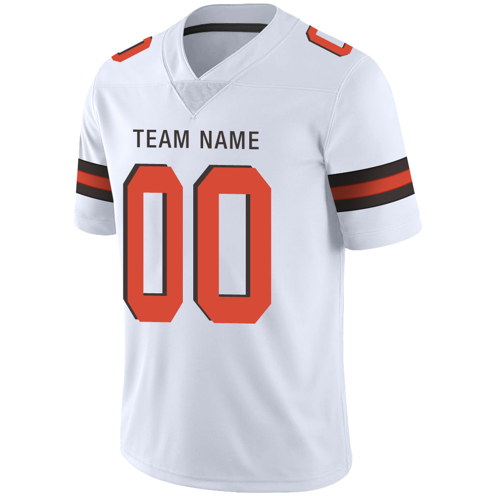 Custom White Football Shirt Top