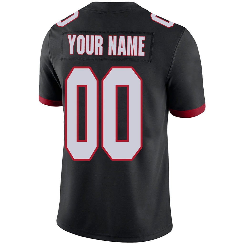 Custom Red ATL Football Shirt Top
