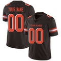 Custom Brown Football Shirt Top