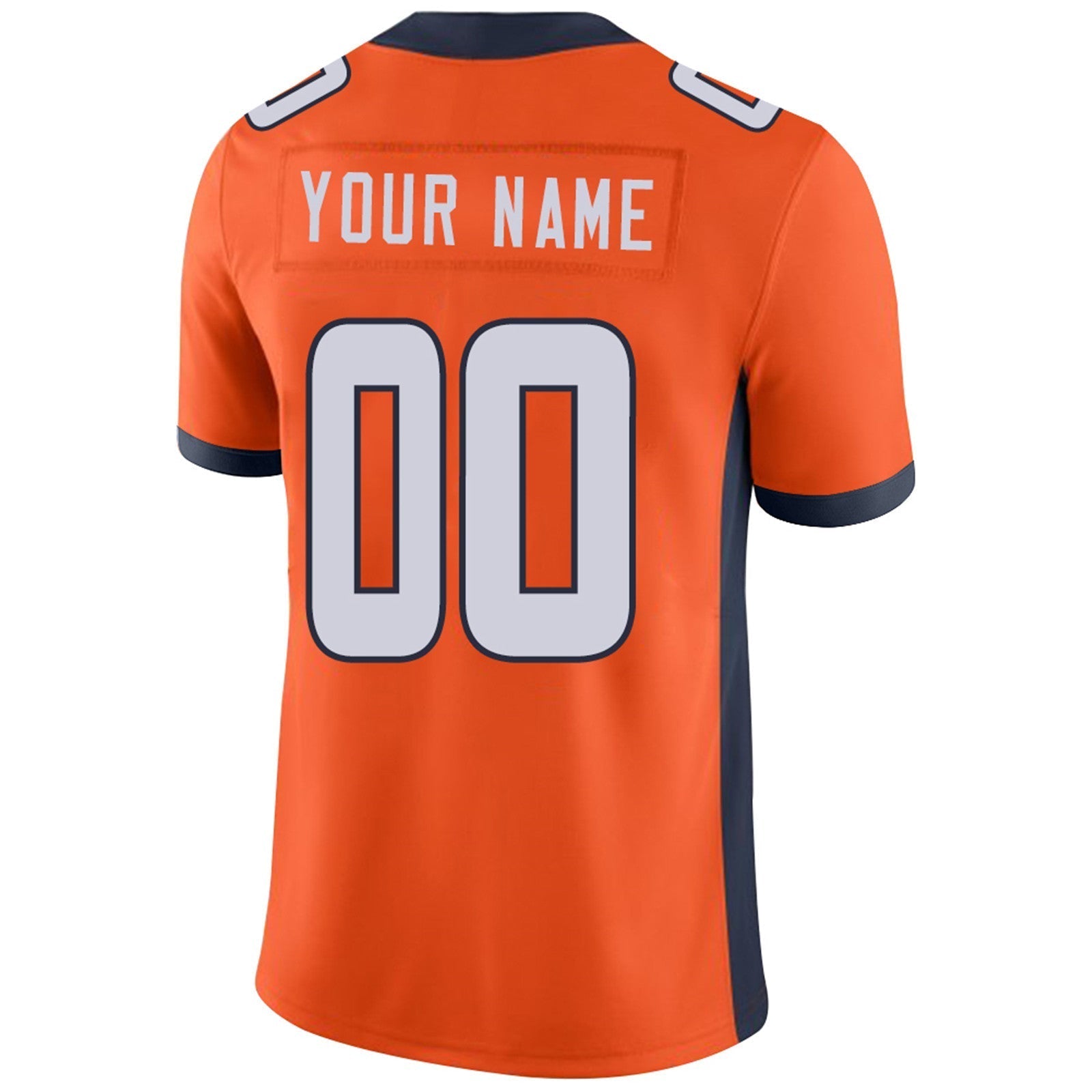 Custom Orange DEN Football Shirt Top
