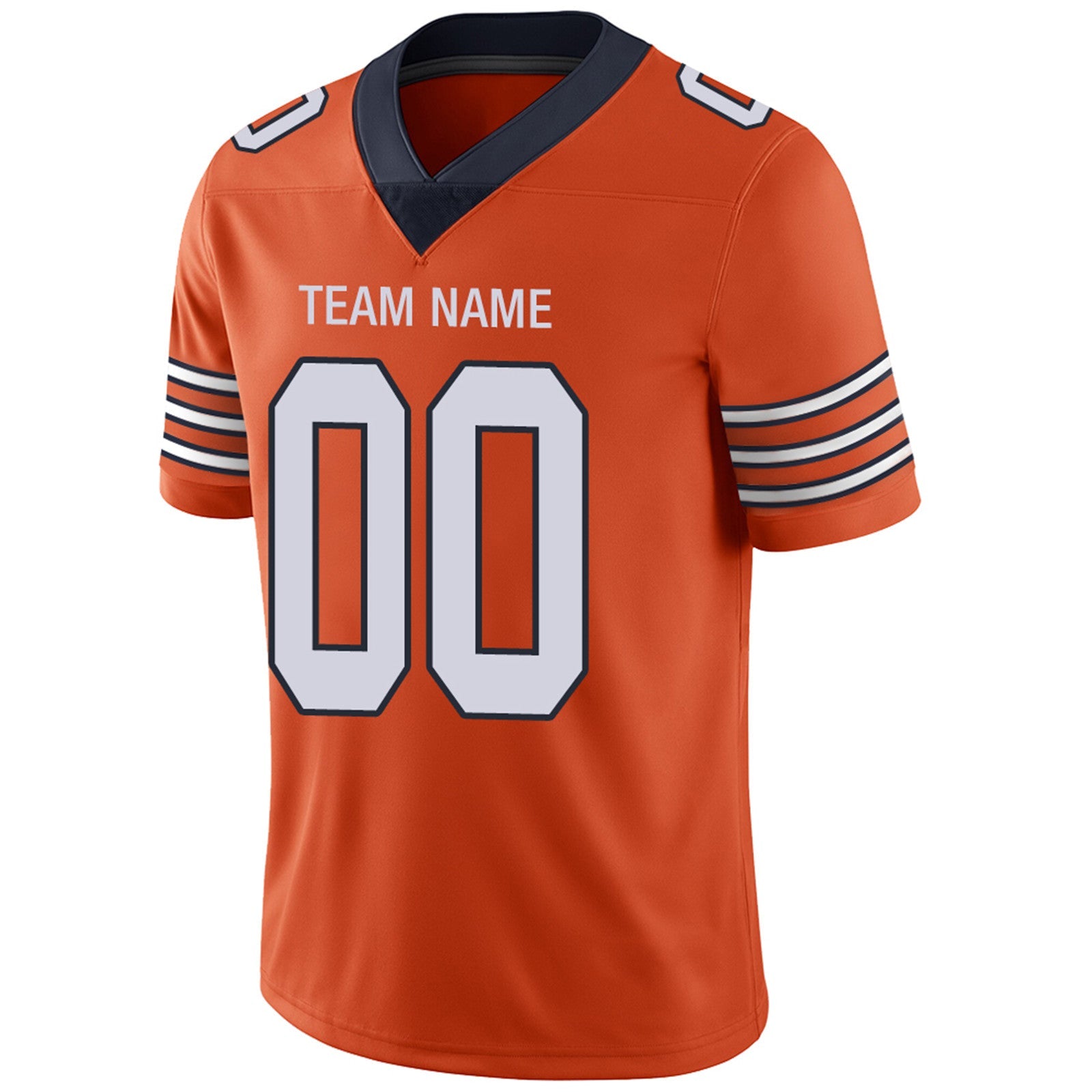 Custom Navy CHI Football Shirt Top