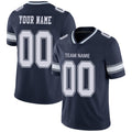 Custom Navy DAL Football Shirt Top