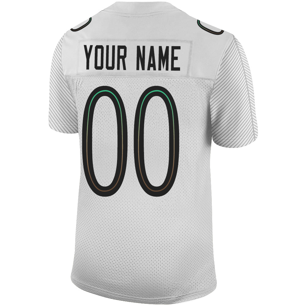Custom White LAC Football Shirt Top