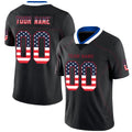 Custom Black NYJ Football Shirt Top
