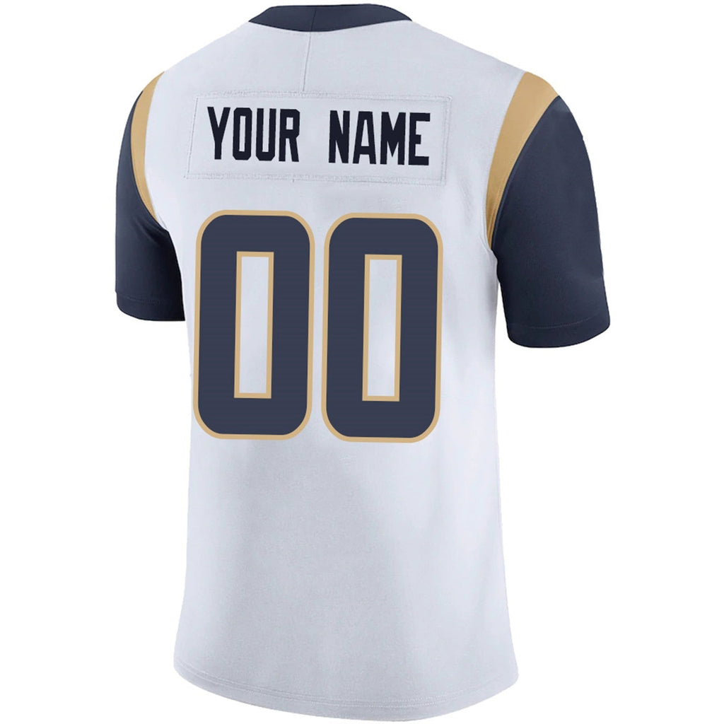 Custom Navy LAR Football Shirt Top